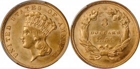 Three-Dollar Gold Piece

1854 Three-Dollar Gold Piece. AU Details--Scratch (PCGS).

PCGS# 7969. NGC ID: 25M3.

From the Francesca Collection.