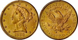 Liberty Head Half Eagle

1886-S Liberty Head Half Eagle. MS-64 (PCGS).

PCGS# 8370. NGC ID: 25XV.