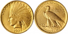 Indian Eagle

1907 Indian Eagle. No Periods. AU Details--Cleaned (PCGS).

PCGS# 8852. NGC ID: 28GF.