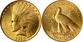 Indian Eagle

1913 Indian Eagle. MS-62 (NGC).

PCGS# 8873. NGC ID: 28GY.