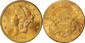 Liberty Head Double Eagle

1906-S Liberty Head Double Eagle. MS-62 (PCGS).

PCGS# 9051. NGC ID: 26D6.