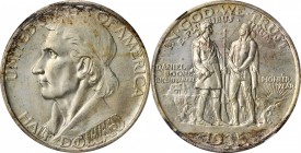 Boone Bicentennial

1935-S Boone Bicentennial. MS-66 (NGC).

PCGS# 9260. NGC ID: BYFS.