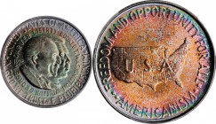 Carver/Washington Commemorative

1952 Carver/Washington Commemorative. MS-66+ (PCGS).

PCGS# 9434. NGC ID: BYL3.