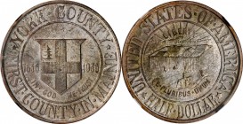 York County, Maine Tercentenary

1936 York County, Maine Tercentenary. MS-66 (NGC).

PCGS# 9449. NGC ID: BYKV.