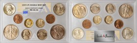 Mint Sets

1947 Mint Set (ANACS). Original Set Verification.

The coins are individually graded, as follows: 1947: ANACS Composite Grade MS-65.35;...