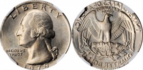 Mint Errors

1979 Washington Quarter--Struck on a Nickel Planchet--MS-65 (NGC).

5 grams.