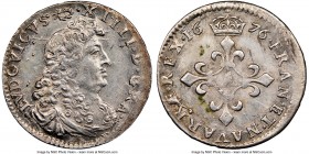 Louis XIV 4 Sols 1676-A UNC Details (Cleaned) NGC, Paris mint, KM232.1. From the Doug Robins Collection of Canadian Tokens, Part II

HID09801242017

©...