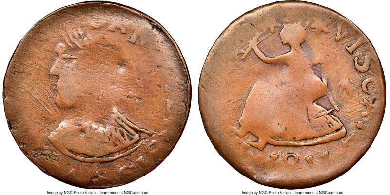 Lower Canada copper "Vexator" 1/2 Penny Token 1811 XF45 NGC, Br-559 (R3), VC-3A1...