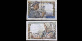 Banque de France
10 Francs Mineur, 10.3.1949
Ref : F. 8/20
VF