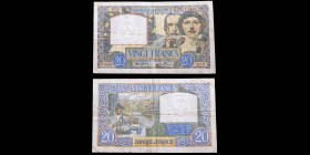 Banque de France
20 Francs Science et Travail, 3.4.1941
Ref : F. 12/13
VF+