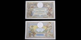 Banque de France
100 Francs Luc Olivier Merson Grandes Cartouches, 27.10.1932
Ref : F. 24/11
VF