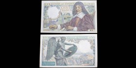 Banque de France
100 Francs Descartes, 15.5.1942
Ref : F. 27/1
VF+