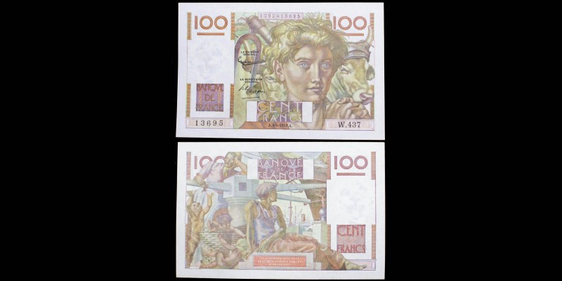 Banque de France
100 Francs Jeune Paysan,3.4.1952
Ref : F. 28/32
EF+