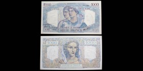 Banque de France
1000 Francs Minerve et Hercule, 25.4.1946
Ref : F. 41/13
VF-EV