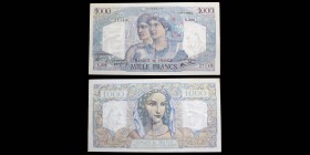 Banque de France
1000 Francs Minerve et Hercule, 11.3.1948
Ref : F. 41/19
VF-EF