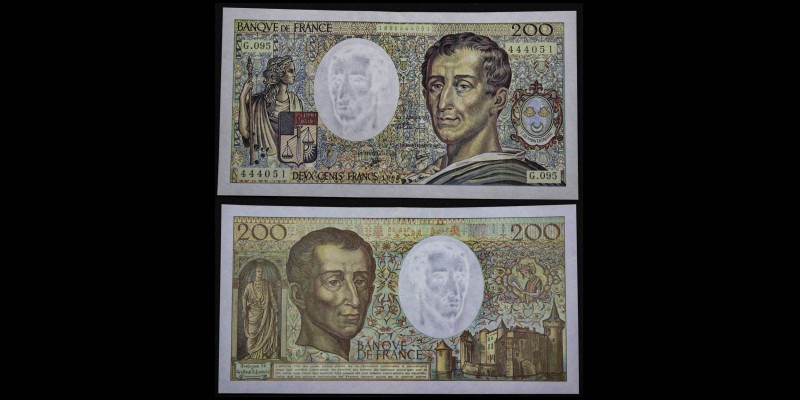 Banque de France
200 Francs Montesquieu, 1990
Ref : F. 70/10b
EF-UNC