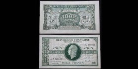 Billet pour le Trésor
1000 Francs Marianne, 1945
Ref : VF 13/1
EF
