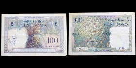 Côte Française des Somalis - Djibouti
Trésor Public
100 Francs, Séire V
VF