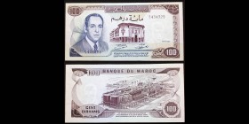 Banque du Maroc
100 Dirhams, 1970-1390
Ref : Pick#59a
EF-UNC