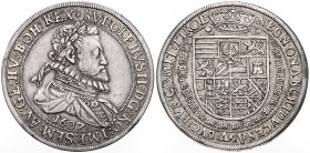 RUDOLF II (1576 - 1612)&nbsp;
1 Thaler, 1607, 20,59g, Hall. Dav. 3005&nbsp;

VF | VF