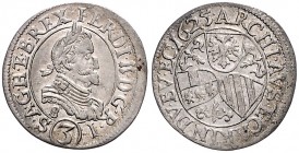 FERDINAND II (1619 - 1637)&nbsp;
3 Kreuzer, 1625, 1,68g, St. Veit. Her. 1113&nbsp;

EF | EF