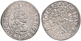 FERDINAND II (1619 - 1637)&nbsp;
3 Kreuzer, 1626, 1,71g, St. Veit. Her. 1114&nbsp;

EF | EF