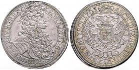 LEOPOLD I (1657 - 1705)&nbsp;
1 Thaler, 1703, 28,54g, Her. 602&nbsp;

about EF | EF