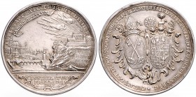 MARIA THERESA (1740 - 1780)&nbsp;
Silver medal Vyšehrad, 1769, 22,5g, 40 mm, Ag 900/1000&nbsp;

about EF | about EF