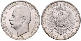 GERMAN STATES&nbsp;
3 Mark Baden, Fridrich II. (1907-1918), 1915, 16,63g, G. Jägger 39&nbsp;

EF | EF