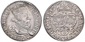 POLAND&nbsp;
6 Groschen Zikmund III. Vasa (1587 - 1632), 1599, 4,41g, KOP 1245&nbsp;

about EF | about EF