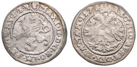 COINS MINTED IN BOHEMIA DURING THE REIGN OF MAXIMILIAN II (1564 - 1576)&nbsp;
White groschen, 1574, 1,76g, Praha. Hal. 187&nbsp;

VF | VF