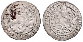 COINS MINTED IN BOHEMIA DURING THE REIGN OF MAXIMILIAN II (1564 - 1576)&nbsp;
White groschen, 1575, 1,9g, Praha. Hal. 187&nbsp;

VF | VF