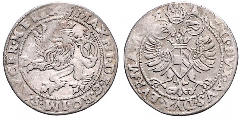 COINS MINTED IN BOHEMIA DURING THE REIGN OF MAXIMILIAN II (1564 - 1576)&nbsp;
W...