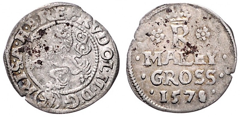 COINS MINTED IN BOHEMIA DURING THE REIGN OF MAXIMILIAN II (1564 - 1576)&nbsp;
S...