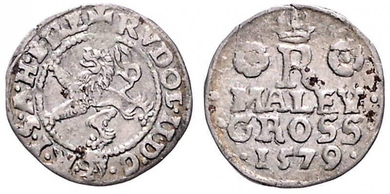 COINS MINTED IN BOHEMIA DURING THE REIGN OF RUDOLF II (1576 - 1612)&nbsp;
Small...