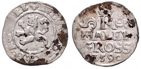 COINS MINTED IN BOHEMIA DURING THE REIGN OF RUDOLF II (1576 - 1612)&nbsp;
Small groschen, 1590, 1,05g, Praha. Hal. 336&nbsp;

VF | VF , koroze | ru...