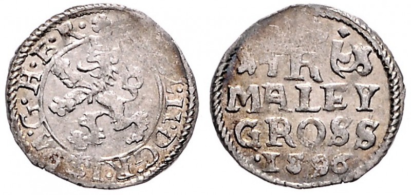 COINS MINTED IN BOHEMIA DURING THE REIGN OF RUDOLF II (1576 - 1612)&nbsp;
Small...