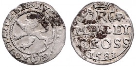 COINS MINTED IN BOHEMIA DURING THE REIGN OF RUDOLF II (1576 - 1612)&nbsp;
Small groschen, 1582, 0,97g, Kutná Hora. Hal. 380&nbsp;

EF | EF , koroze...