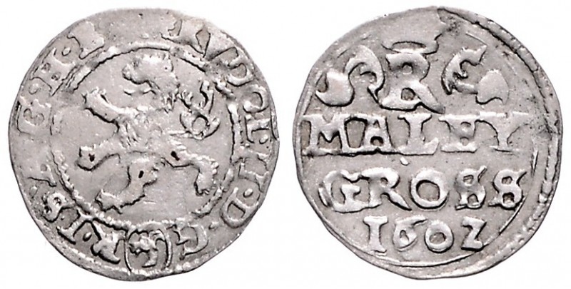 COINS MINTED IN BOHEMIA DURING THE REIGN OF RUDOLF II (1576 - 1612)&nbsp;
Small...