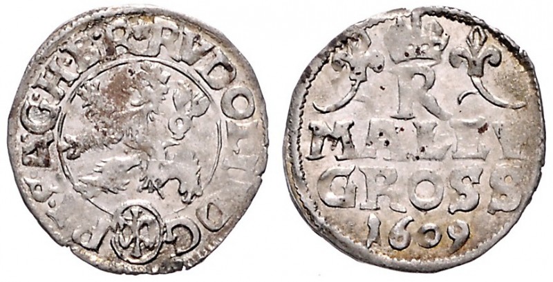 COINS MINTED IN BOHEMIA DURING THE REIGN OF RUDOLF II (1576 - 1612)&nbsp;
Small...