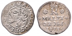COINS MINTED IN BOHEMIA DURING THE REIGN OF RUDOLF II (1576 - 1612)&nbsp;
Small groschen, 1583, 1,04g, Jáchymov. Hal. 407&nbsp;

VF | VF