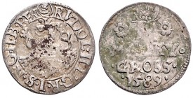COINS MINTED IN BOHEMIA DURING THE REIGN OF RUDOLF II (1576 - 1612)&nbsp;
Small groschen, 1589, 0,99g, Jáchymov. Hal. 406&nbsp;

VF | VF