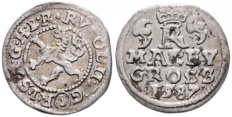 COINS MINTED IN BOHEMIA DURING THE REIGN OF RUDOLF II (1576 - 1612)&nbsp;
Small...