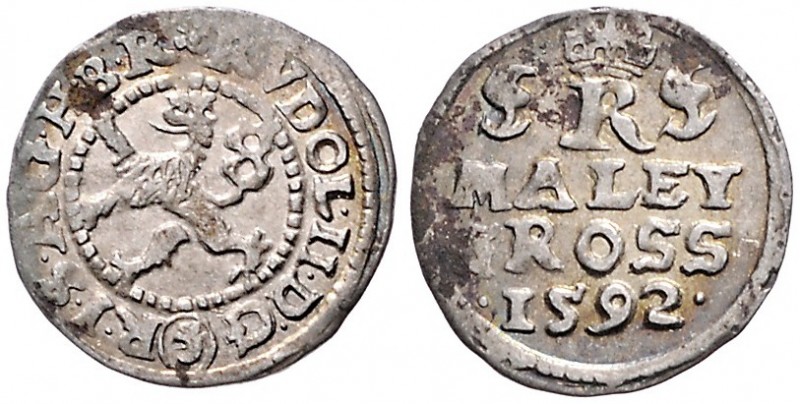 COINS MINTED IN BOHEMIA DURING THE REIGN OF RUDOLF II (1576 - 1612)&nbsp;
Small...