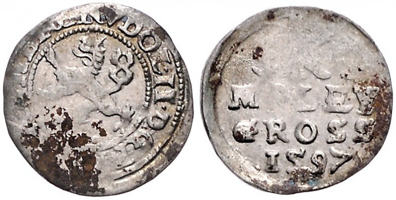 COINS MINTED IN BOHEMIA DURING THE REIGN OF RUDOLF II (1576 - 1612)&nbsp;
Small...