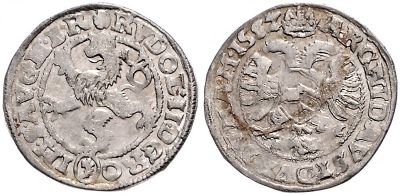 COINS MINTED IN BOHEMIA DURING THE REIGN OF RUDOLF II (1576 - 1612)&nbsp;
White...