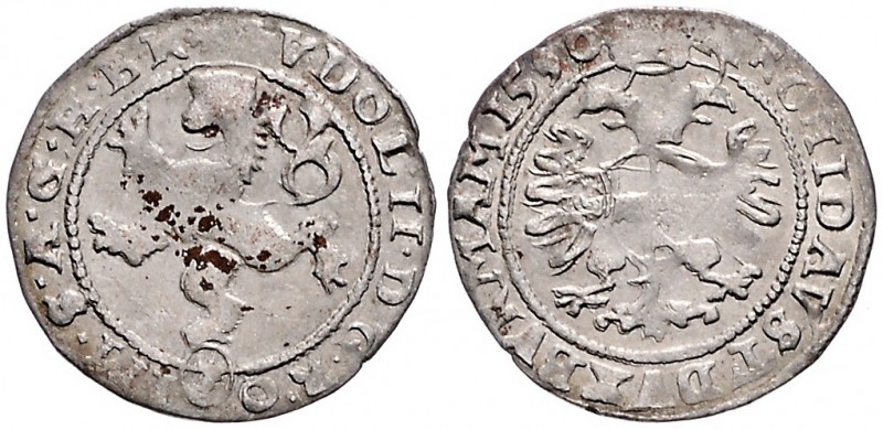 COINS MINTED IN BOHEMIA DURING THE REIGN OF RUDOLF II (1576 - 1612)&nbsp;
White...