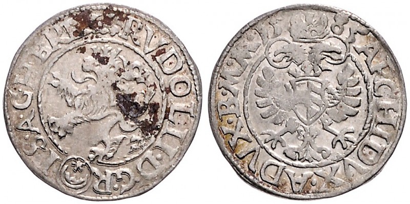 COINS MINTED IN BOHEMIA DURING THE REIGN OF RUDOLF II (1576 - 1612)&nbsp;
White...