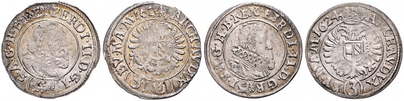 COINS MINTED IN BOHEMIA DURING THE REIGN OF FERDINAND II (1619 - 1637) (1619 - 1...