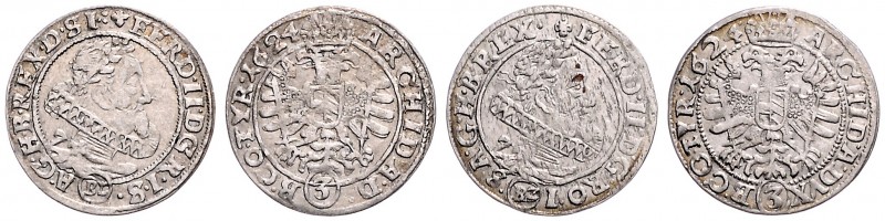 COINS MINTED IN BOHEMIA DURING THE REIGN OF FERDINAND II (1619 - 1637)&nbsp;
Lo...